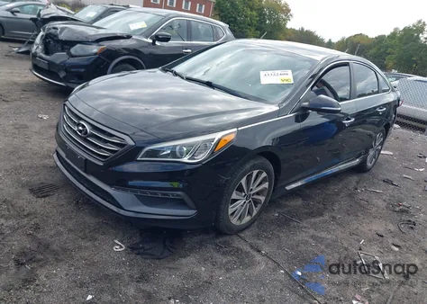 2017 Hyundai Sonata Sport from USA, damaged, VIN 5NPE34AF9HH567720
